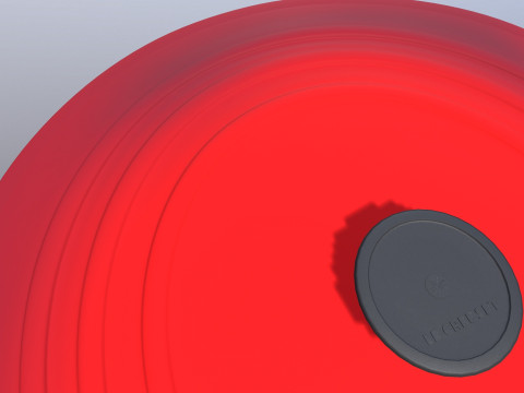 Le Creuset cookware 3D Model