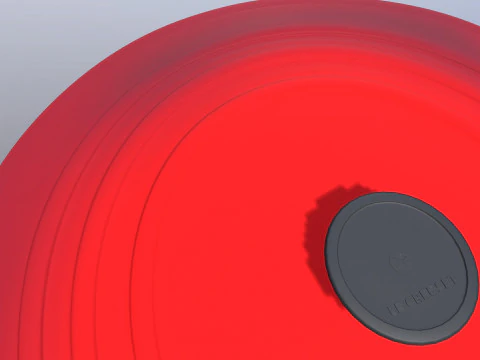 Le Creuset cookware 3D Model