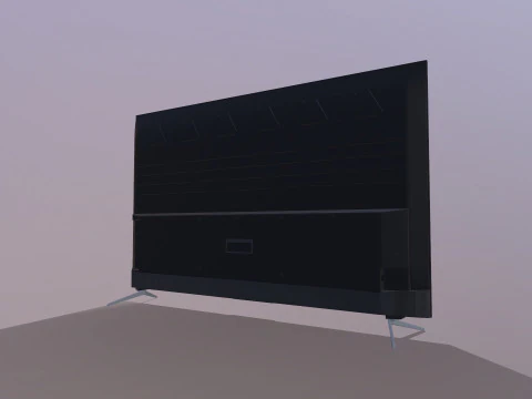 LED-Monitor 3D Modell