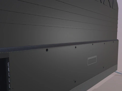 LED-Monitor 3D Modell