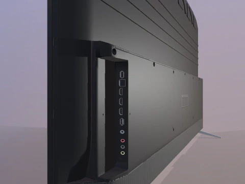 LED-Monitor 3D Modell