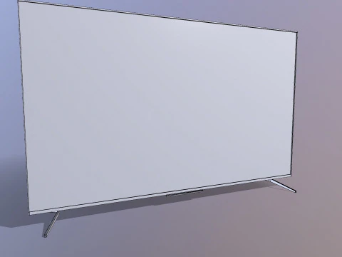 LED-Monitor 3D Modell
