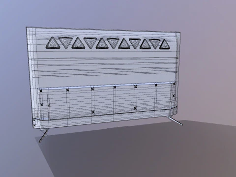 LED-Monitor 3D Modell