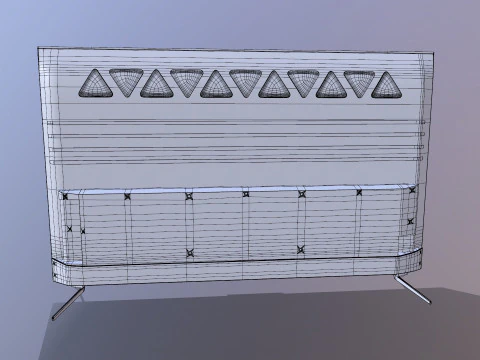 LED-Monitor 3D Modell