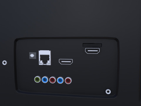 LG LED 3D Model
