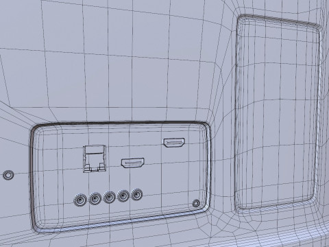 LG LED 3D Model