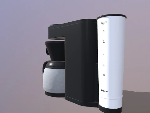 커피 메이커 3D 모델