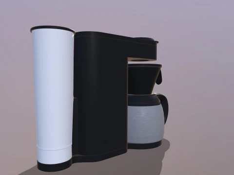 커피 메이커 3D 모델