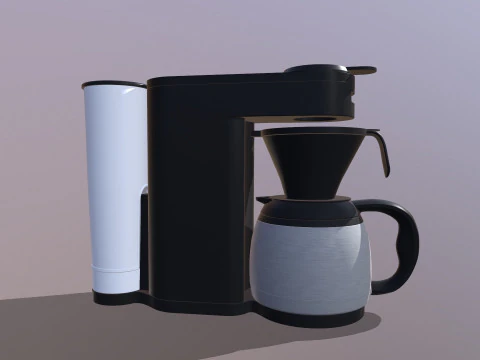 커피 메이커 3D 모델
