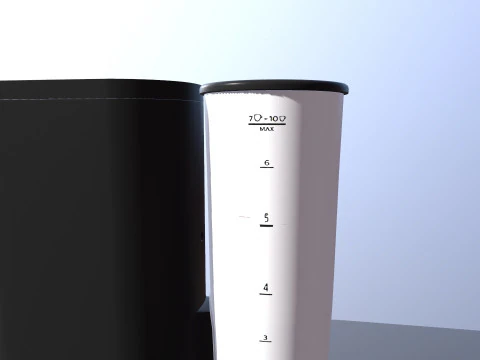 커피 메이커 3D 모델