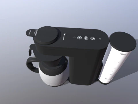 커피 메이커 3D 모델