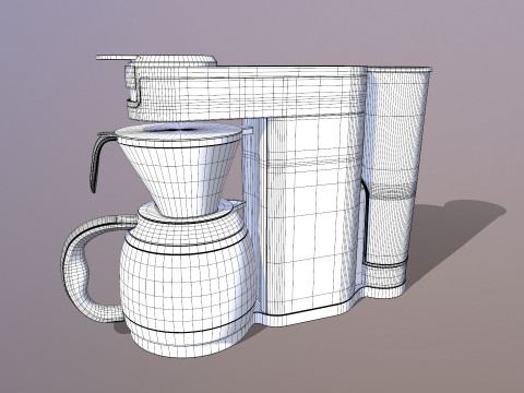 Coffee Maker 3D-Modell