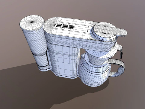 커피 메이커 3D 모델
