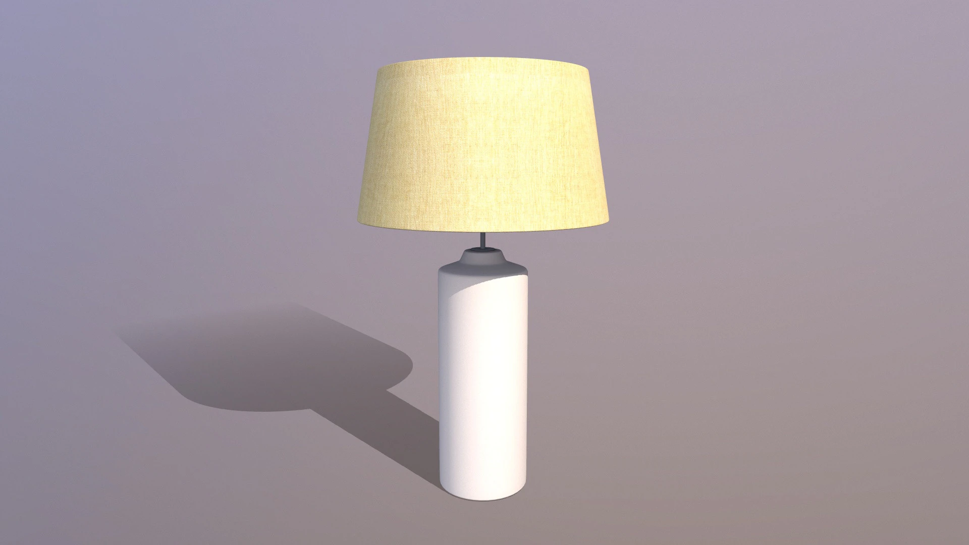 Table Lamp 3D Model .c4d .max .obj .3ds .fbx .stl .blend