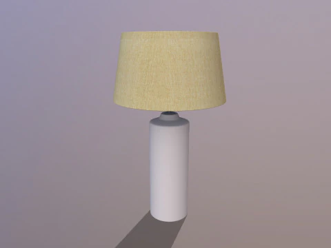 Table Lamp 3D Model