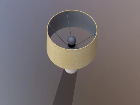 Table Lamp 3D Model
