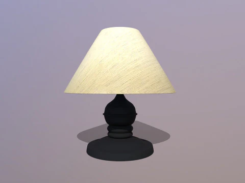Table Lamp 3D Model