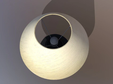 Table Lamp 3D Model