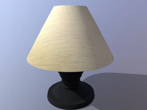 Table Lamp 3D Model