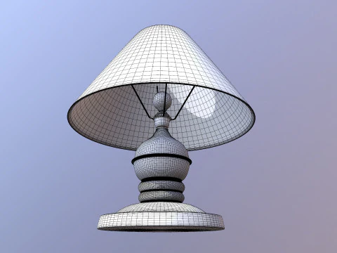 Table Lamp 3D Model