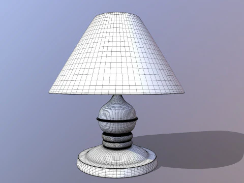 Table Lamp 3D Model