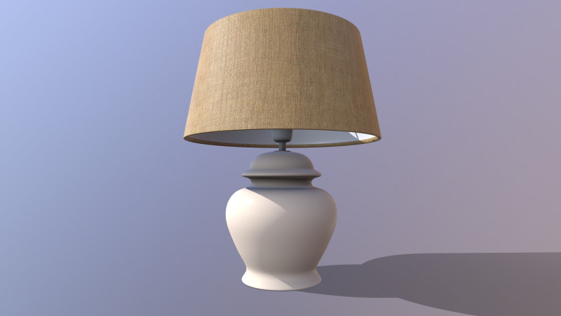 Table Lamp 3D 모델 .c4d .max .obj .3ds .fbx .stl .blend 