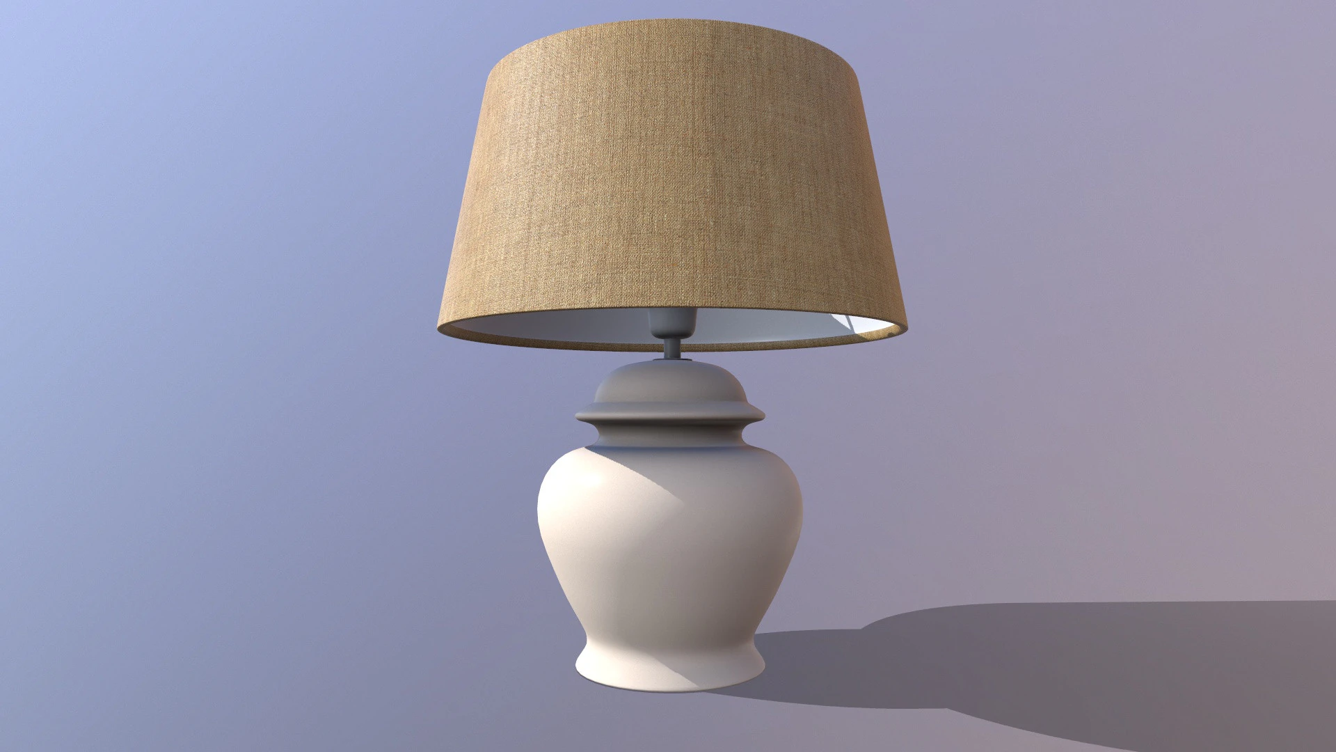 Tischlampe 3D Modell .c4d .max .obj .3ds .fbx .stl .blend 