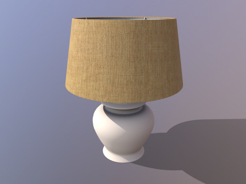 Table Lamp 3D 모델