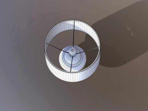 Tischlampe 3D Modell