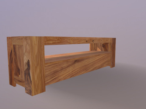 Tv Unit for Living Room 3D Model