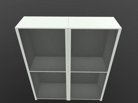 Wooden Almirah 3D Модель