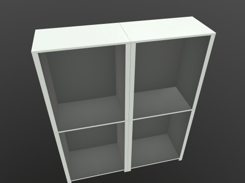 Wooden Almirah 3D Модель