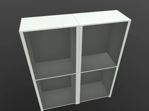Wooden Almirah 3D Model