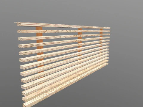 Window wooden Net 3D Model