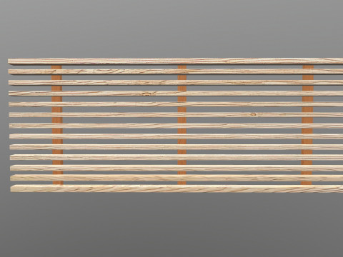 Window wooden Net 3D Model