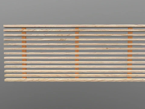 Window wooden Net 3D Model