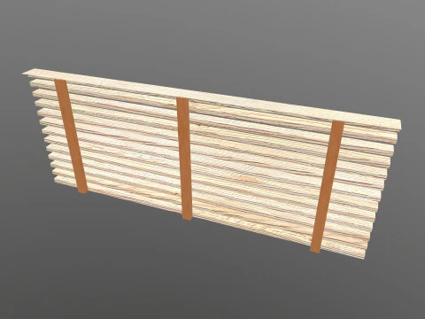 Window wooden Net 3D Model