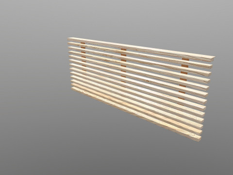 Window wooden Net 3D Model