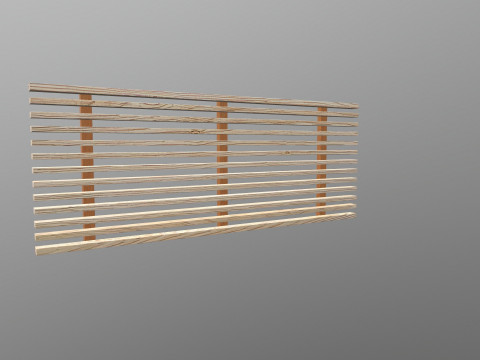Window wooden Net 3D Model