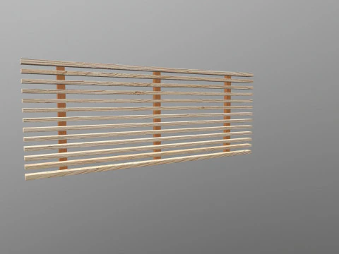Window wooden Net 3D Model