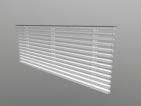 Window wooden Net 3D Model