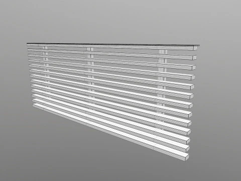 Window wooden Net 3D Model