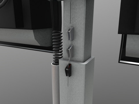 Tower Lamp 3D Модель