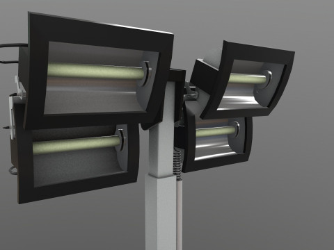 Tower Lamp 3D Модель