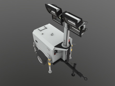 Tower Lamp 3D Модель