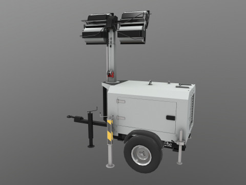 Tower Lamp 3D Модель