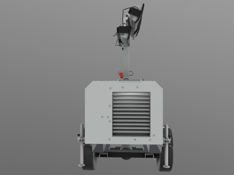 Tower Lamp 3D Модель
