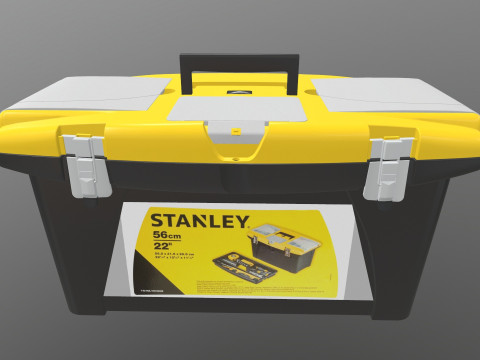 Tool Kit Box 3Dモデル