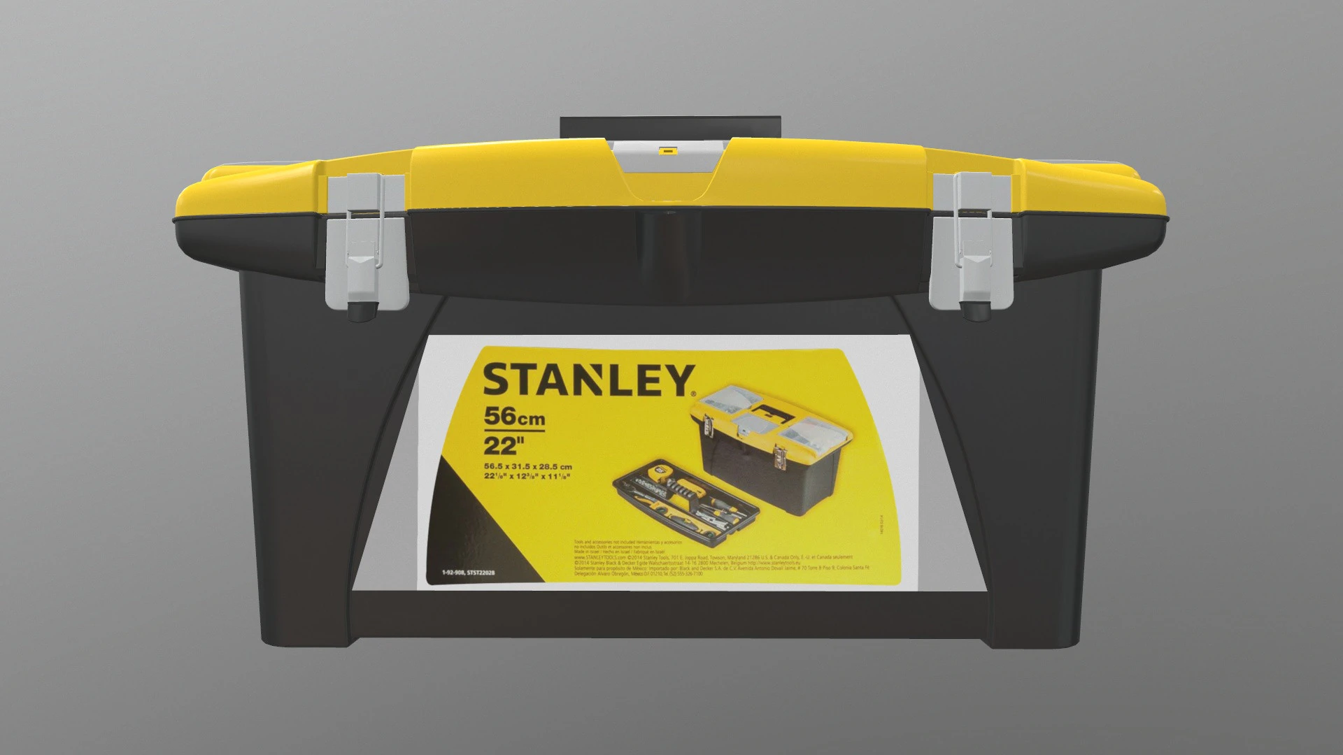 Werkzeugkasten 3D Modell .c4d .max .obj .3ds .fbx .stl .blend 