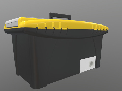Tool Kit Box 3Dモデル
